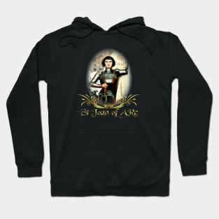 St Joan of Arc Am Not Afraid I Was Born Do This Saint Hoodie